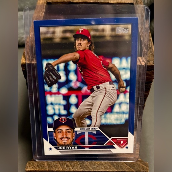 Topps Other - 2023 Topps Joe Ryan Blue Parallel
